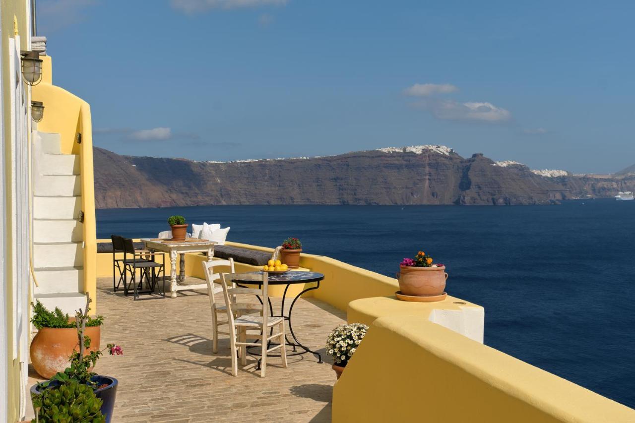Ilivatos - Elegant Villa On The Caldera'S Edge Ия Экстерьер фото