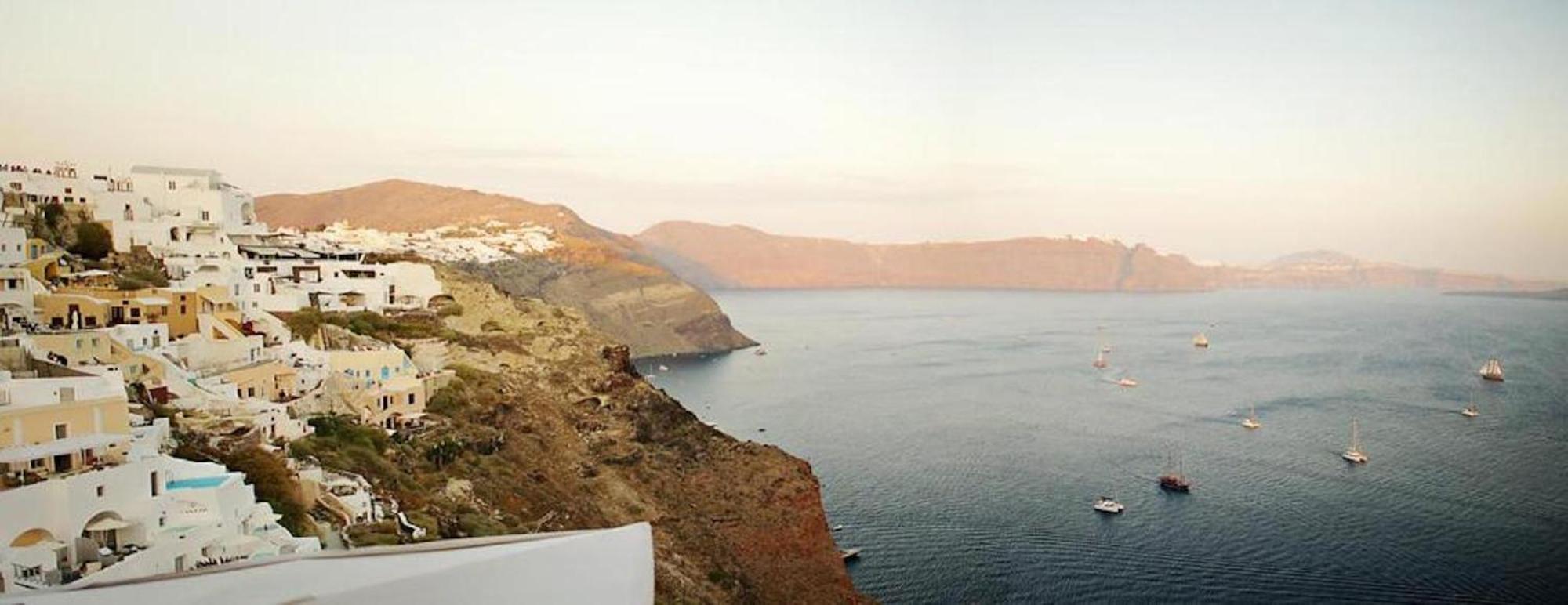 Ilivatos - Elegant Villa On The Caldera'S Edge Ия Экстерьер фото