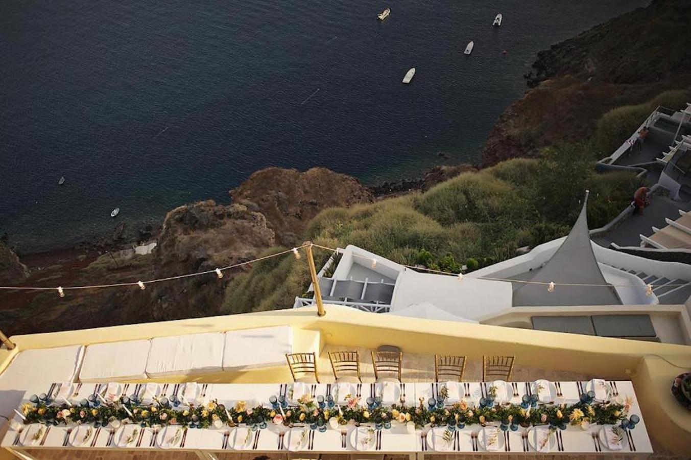 Ilivatos - Elegant Villa On The Caldera'S Edge Ия Экстерьер фото