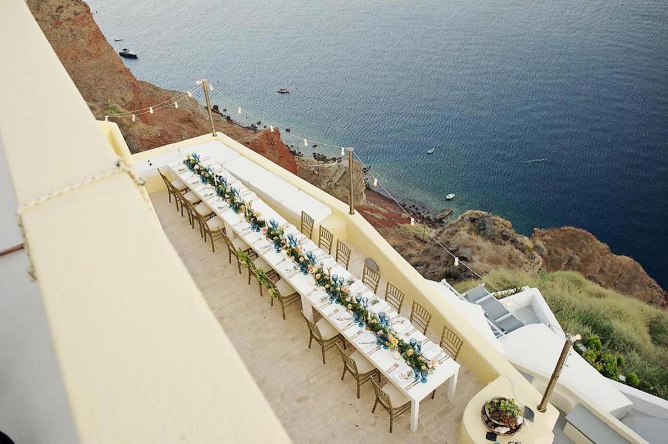 Ilivatos - Elegant Villa On The Caldera'S Edge Ия Экстерьер фото