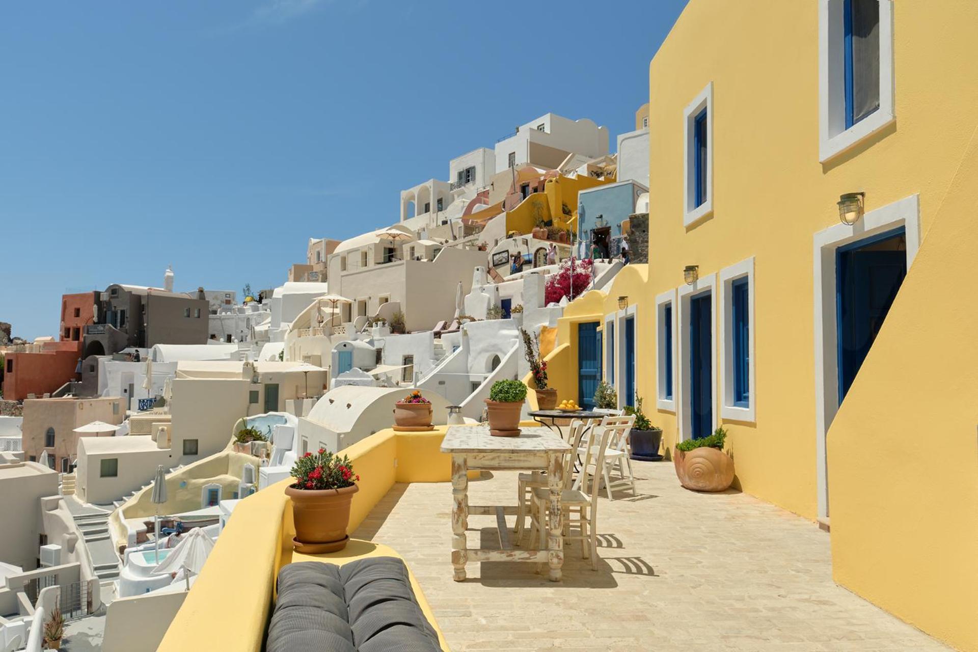Ilivatos - Elegant Villa On The Caldera'S Edge Ия Экстерьер фото