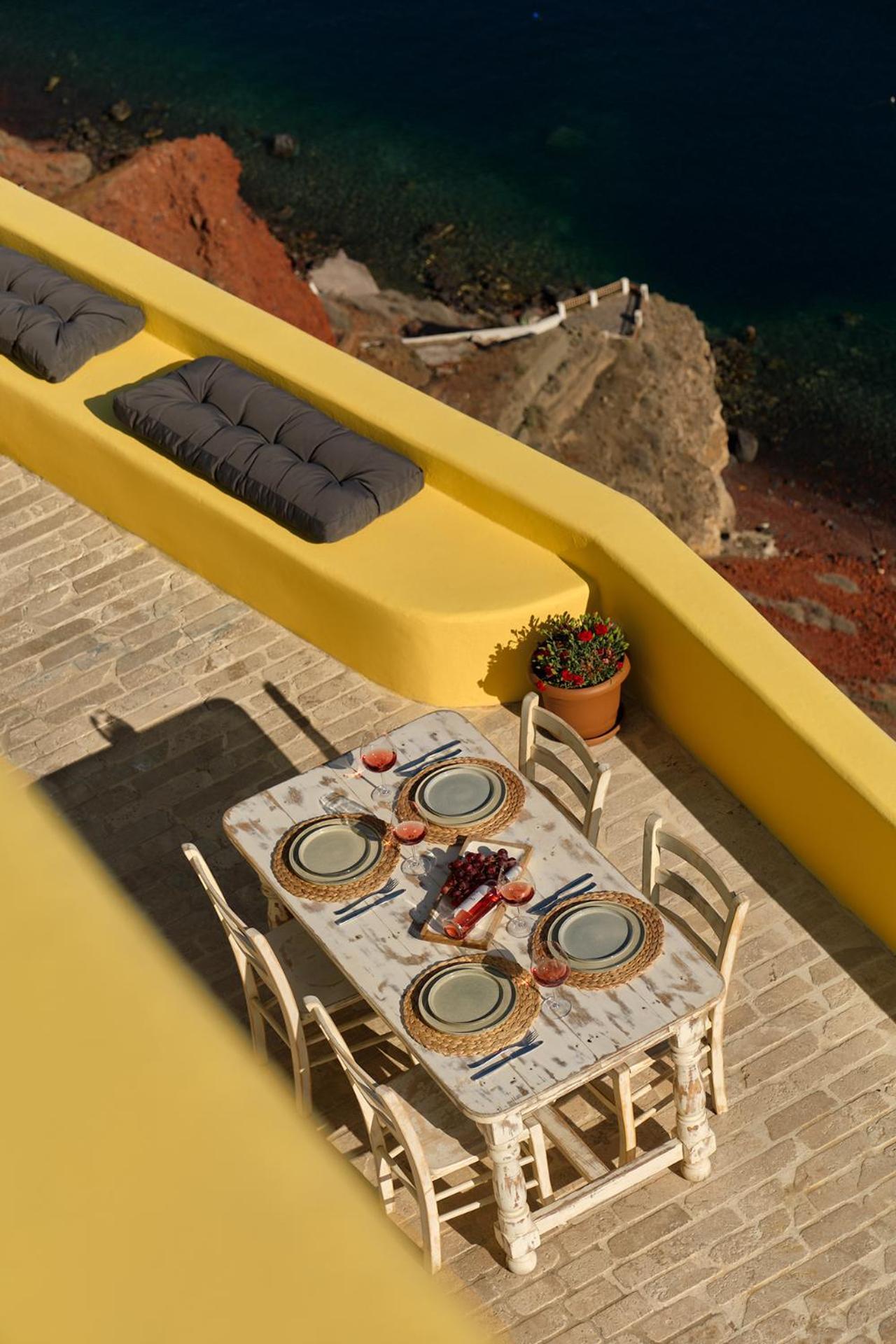 Ilivatos - Elegant Villa On The Caldera'S Edge Ия Экстерьер фото