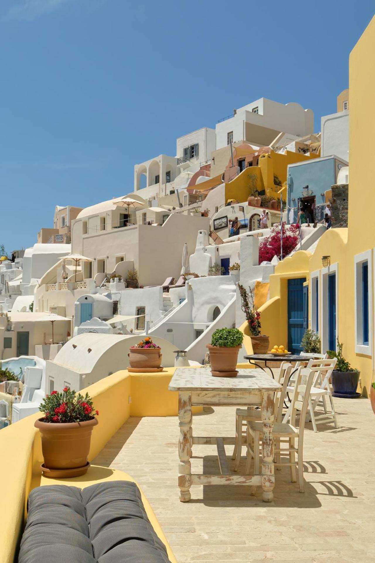 Ilivatos - Elegant Villa On The Caldera'S Edge Ия Экстерьер фото