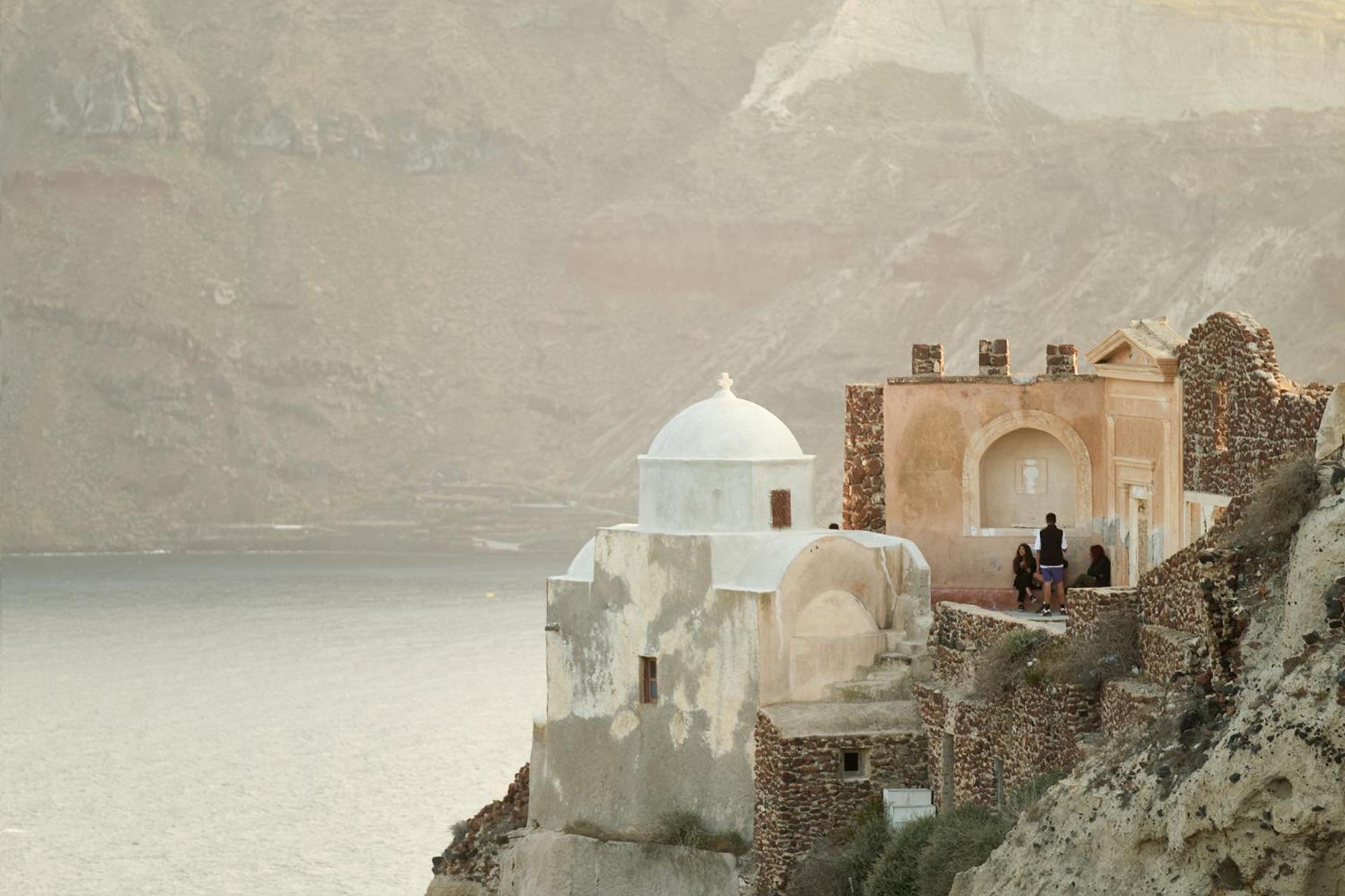 Ilivatos - Elegant Villa On The Caldera'S Edge Ия Экстерьер фото