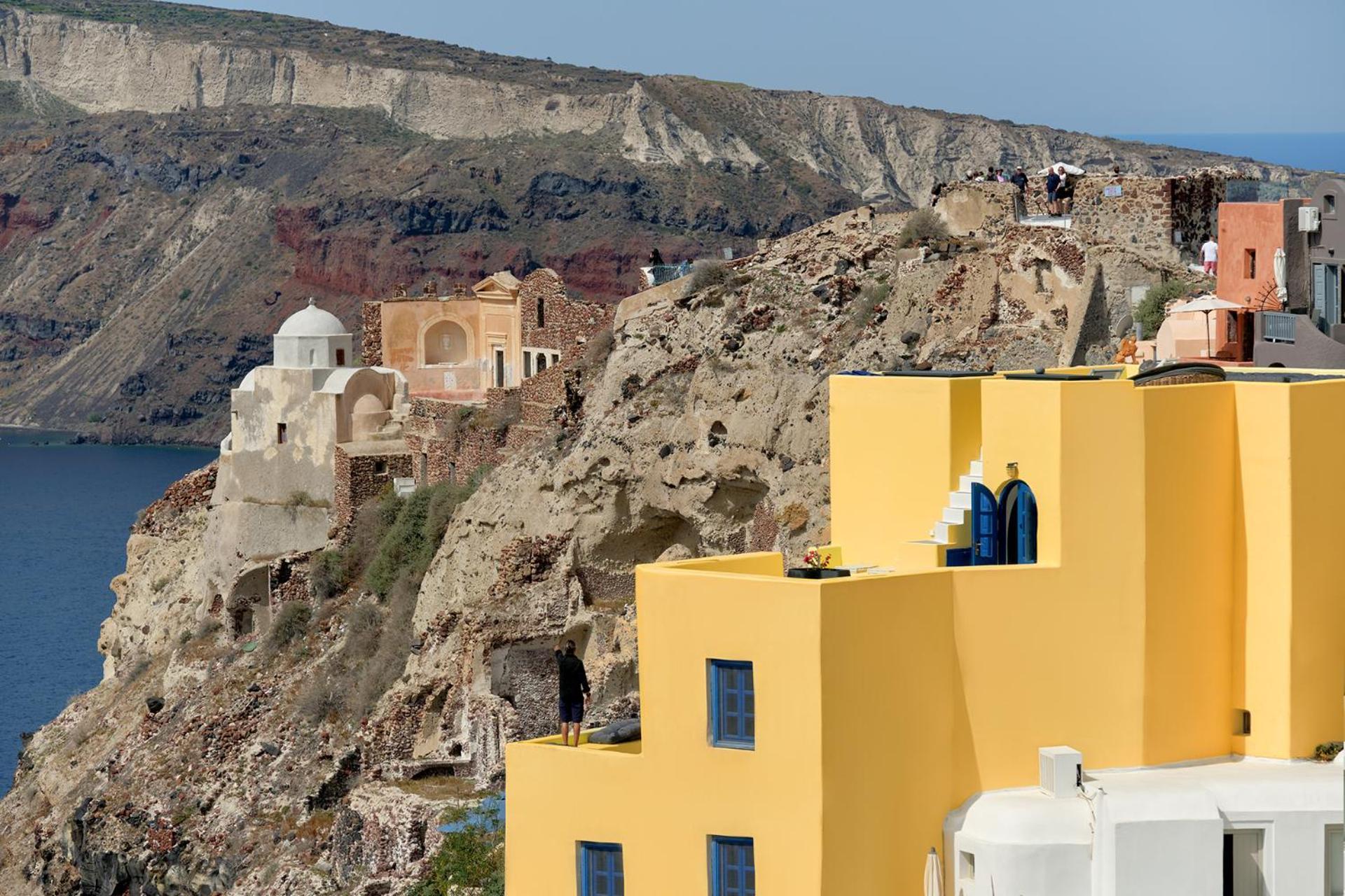 Ilivatos - Elegant Villa On The Caldera'S Edge Ия Экстерьер фото