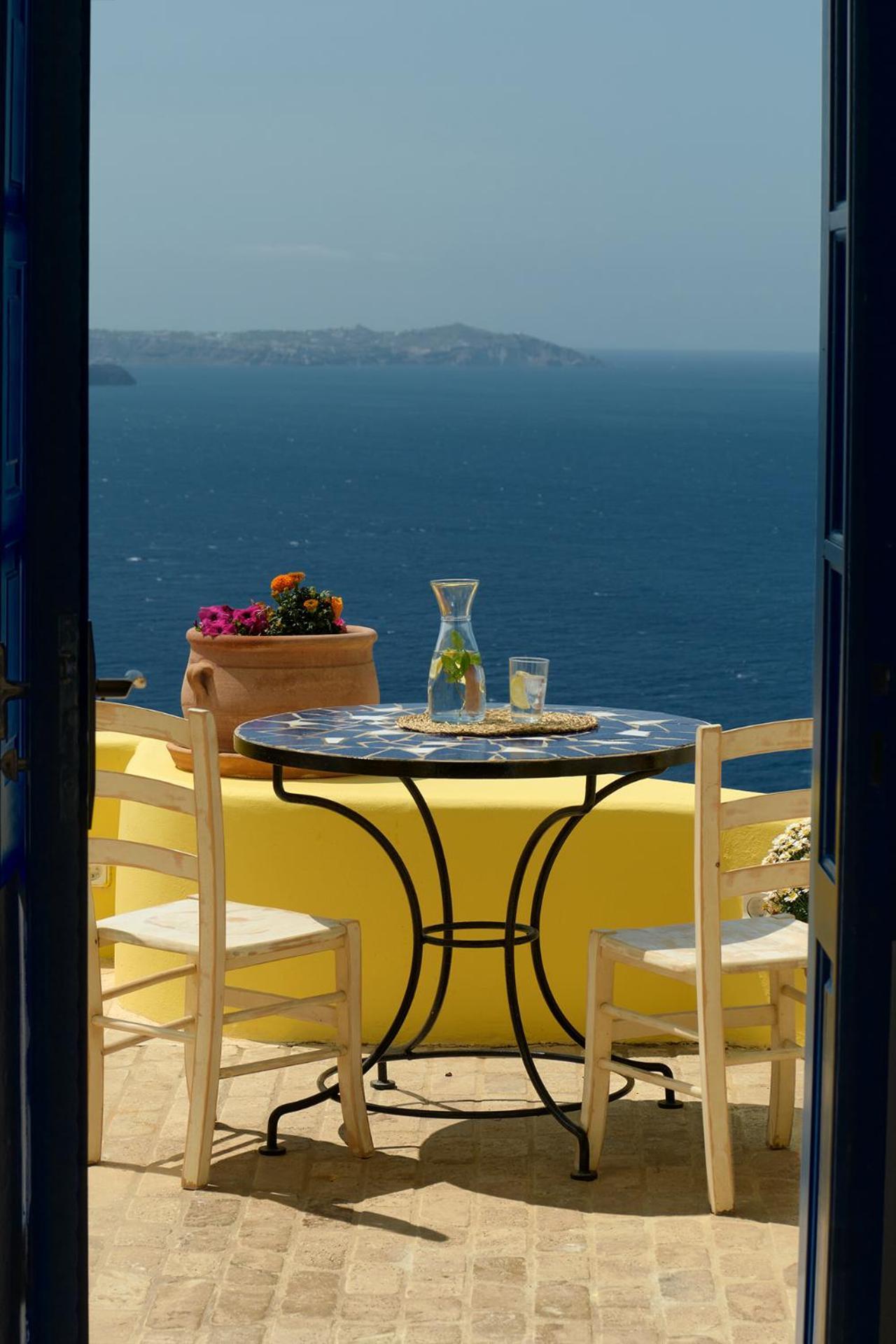 Ilivatos - Elegant Villa On The Caldera'S Edge Ия Экстерьер фото