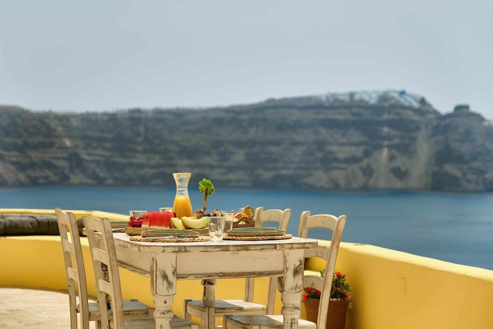 Ilivatos - Elegant Villa On The Caldera'S Edge Ия Экстерьер фото