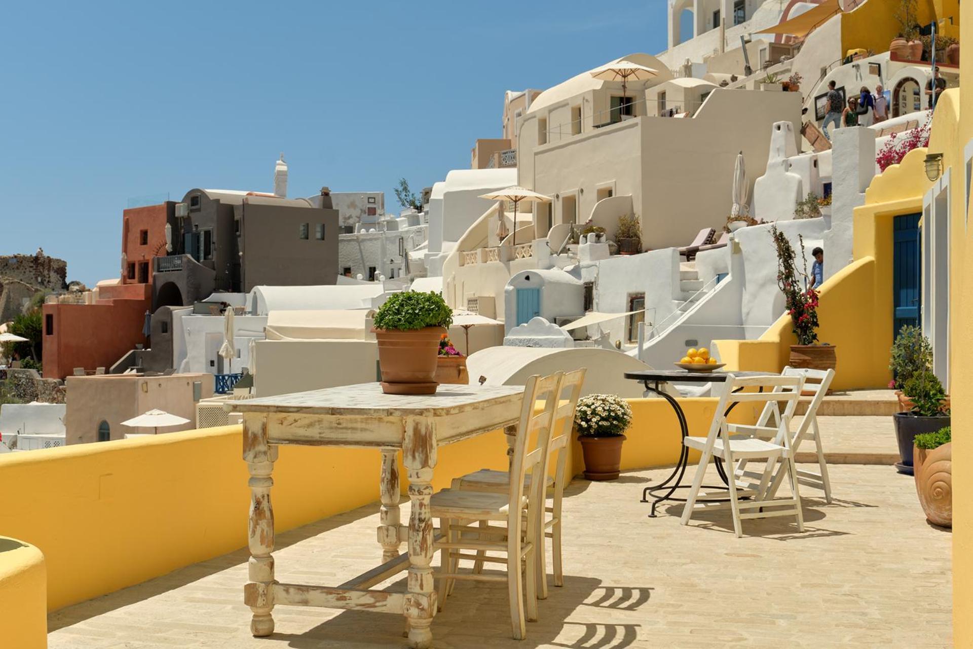 Ilivatos - Elegant Villa On The Caldera'S Edge Ия Экстерьер фото